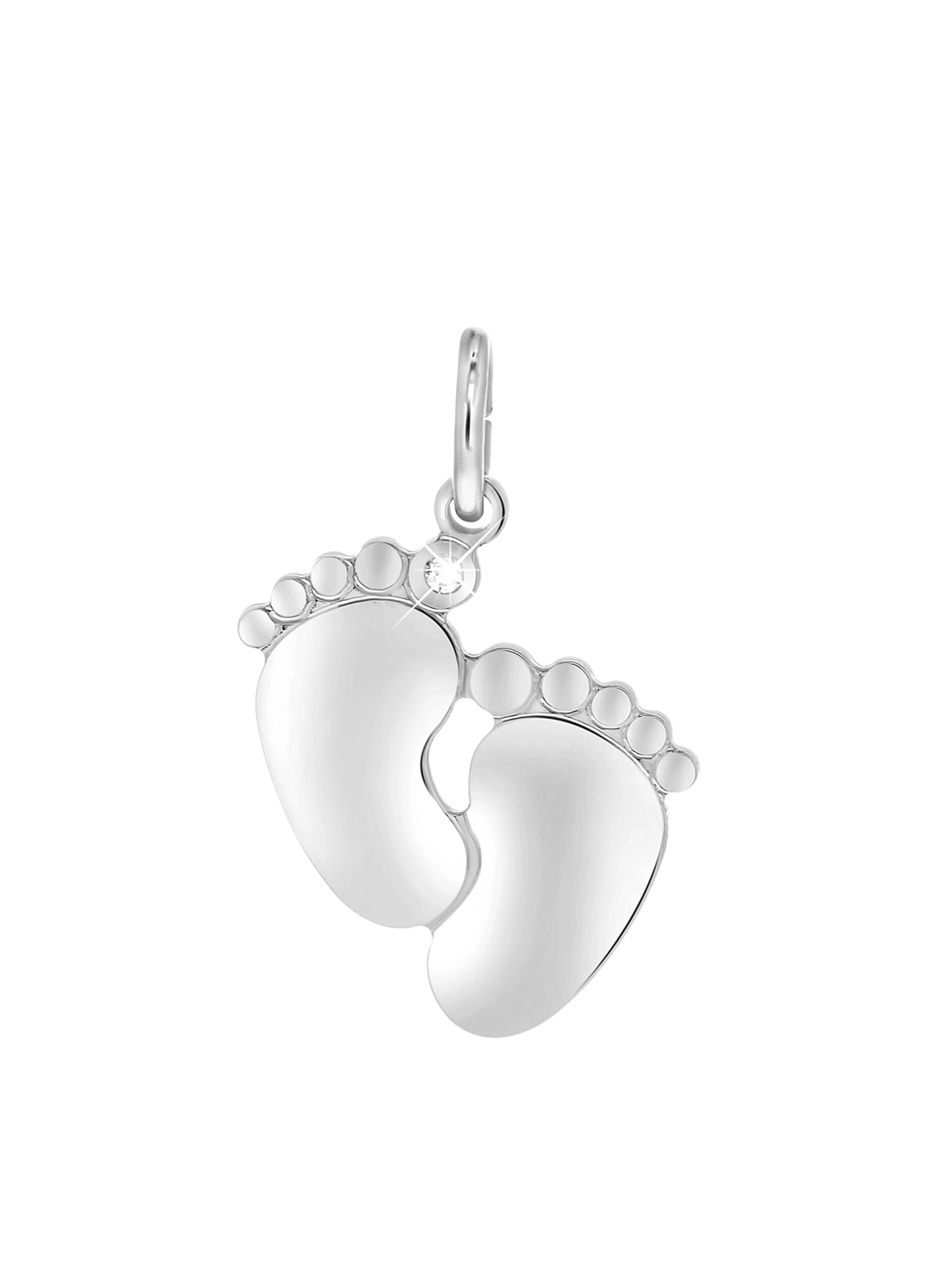 Lucardi Anhänger 'Basic' in Silber: Vorderseite