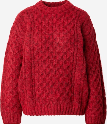 Monki Oversized sweater 'Tate' in Red: front