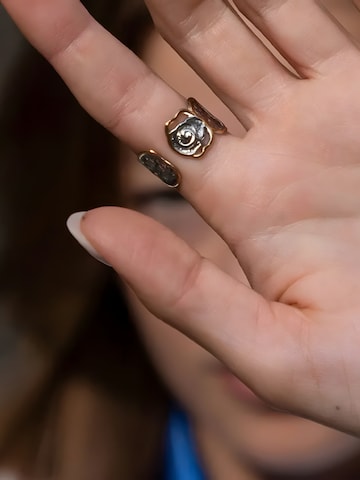 hiBALI Ring 'Swirl'‌‌‌‌‌‌‌ in Mischfarben