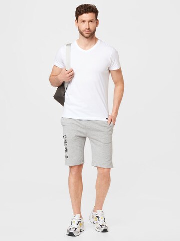 Lee قميص 'TWIN PACK V NECK' بلون أسود