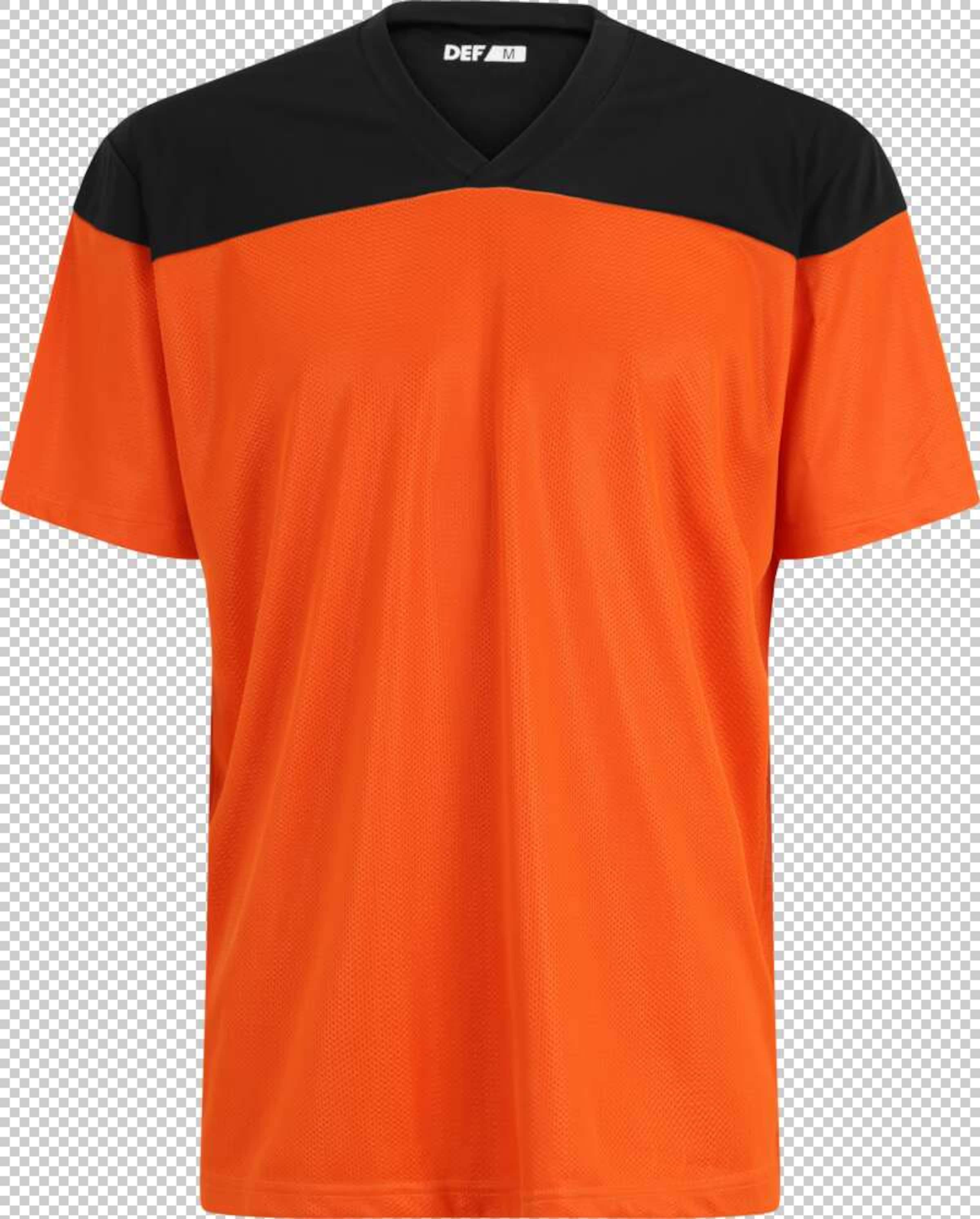 DEF Shirt in Rood: voorkant