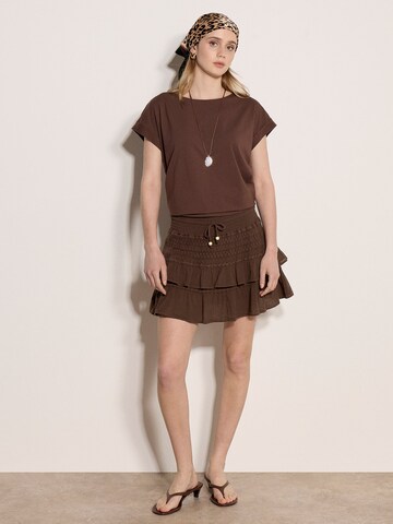 Jupe Apricot en marron