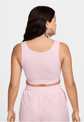NIKE T-shirt Sports bra in Pink