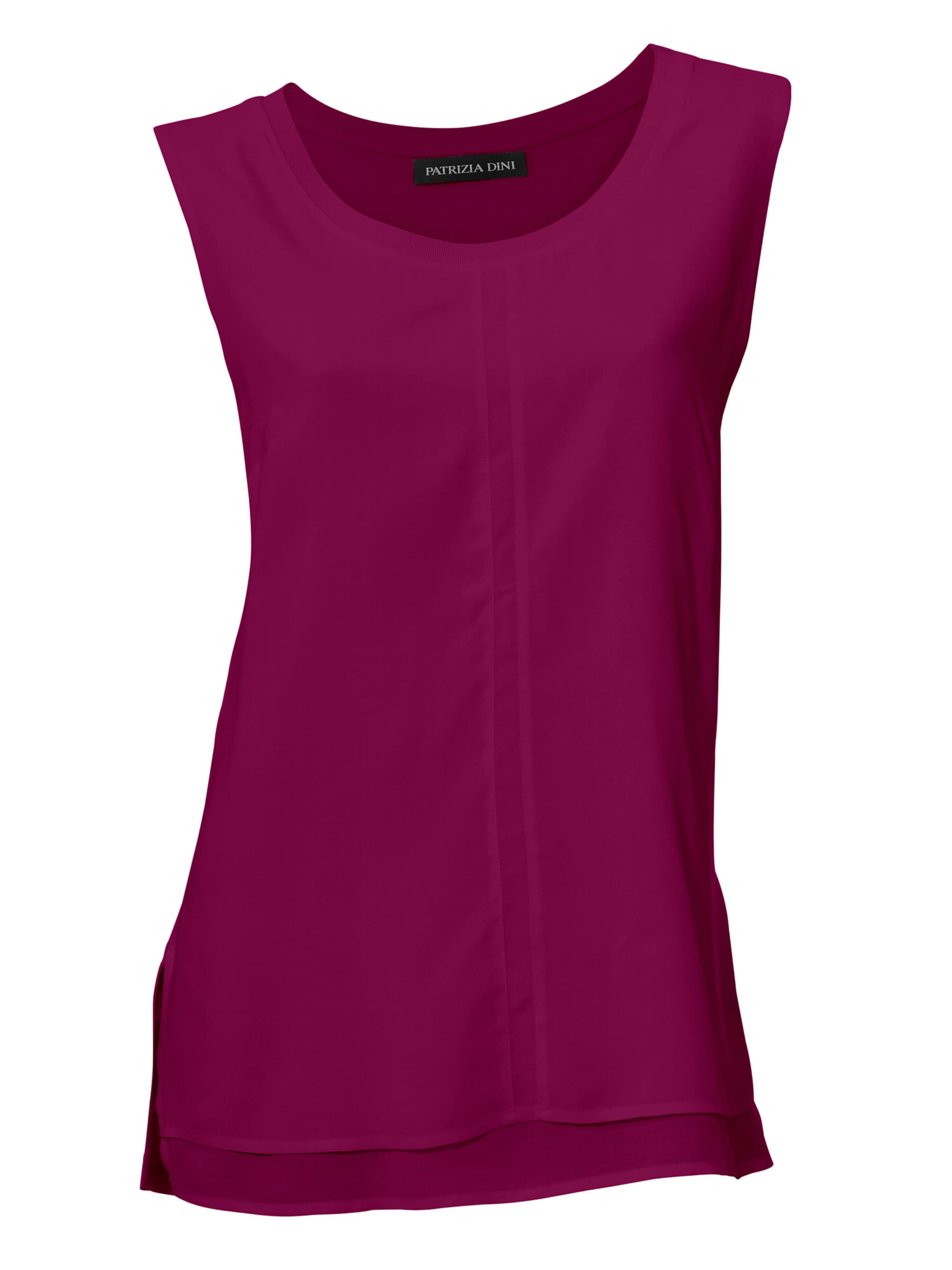 heine Top in Purple: front