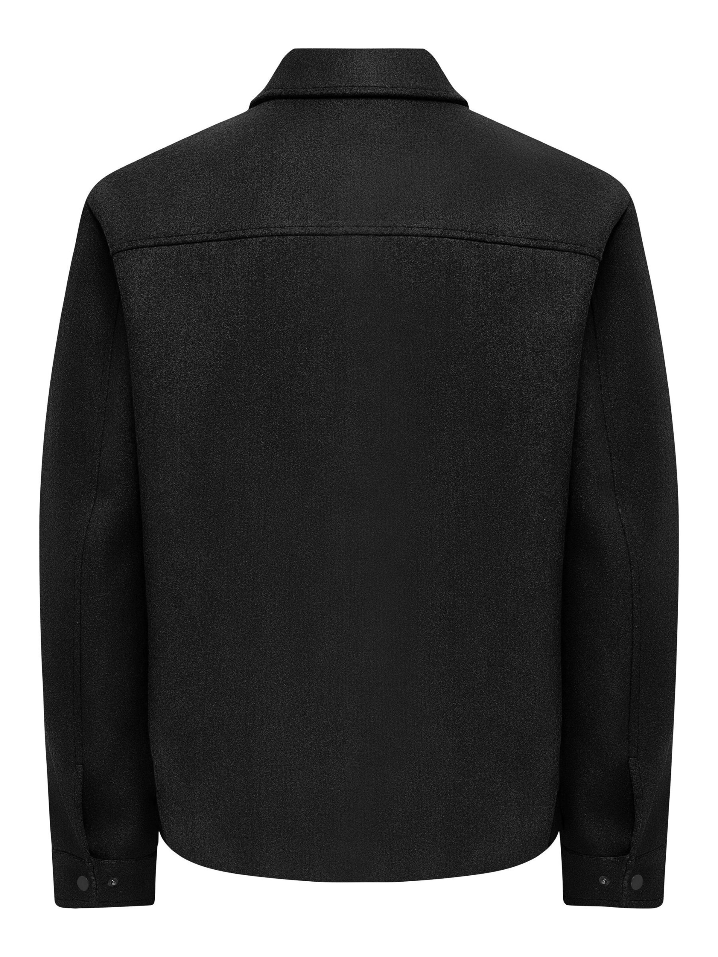 Only & Sons Übergangsjacke 'CONNOR' in Schwarz