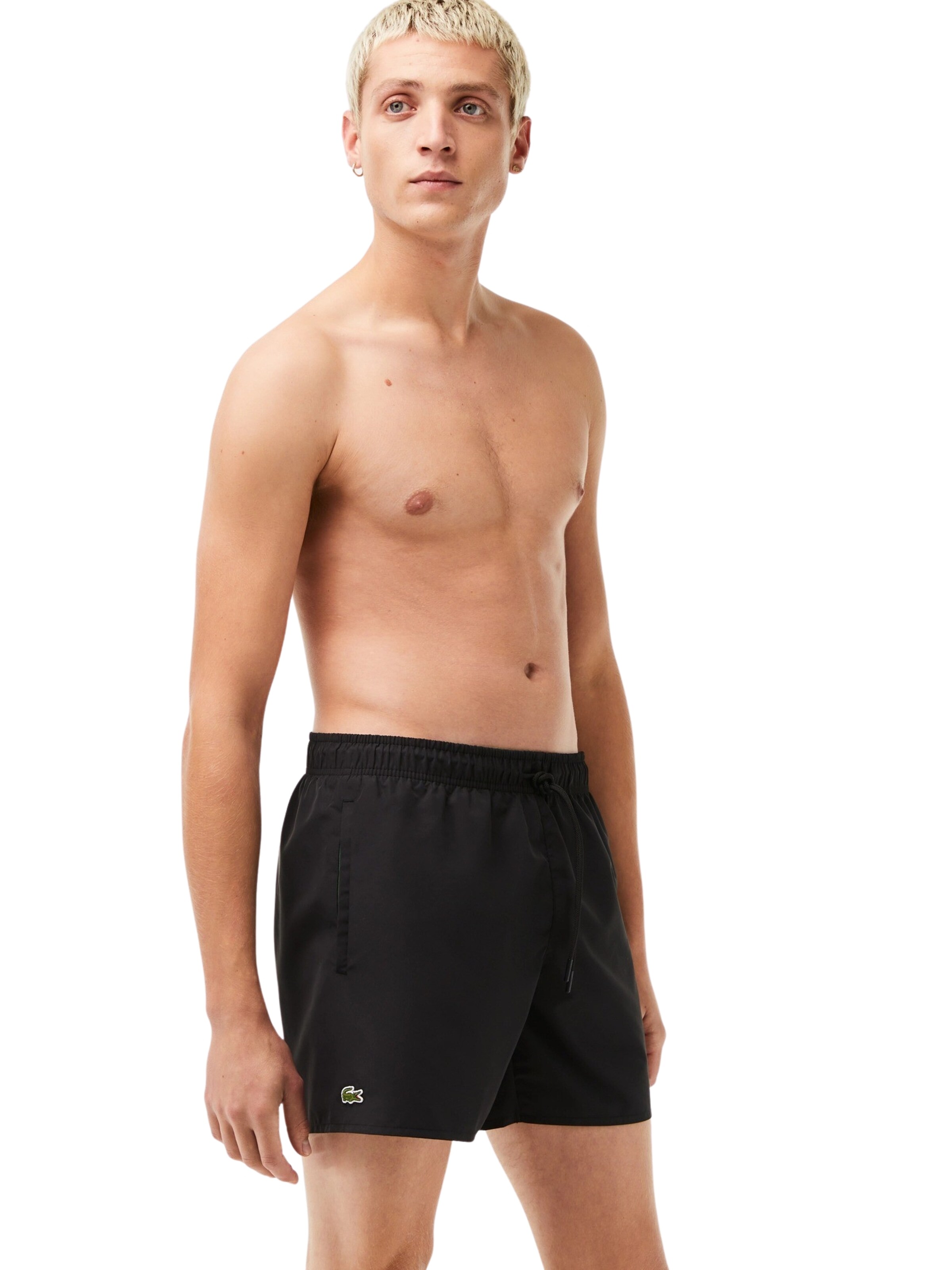 Shorts de bain LACOSTE en noir