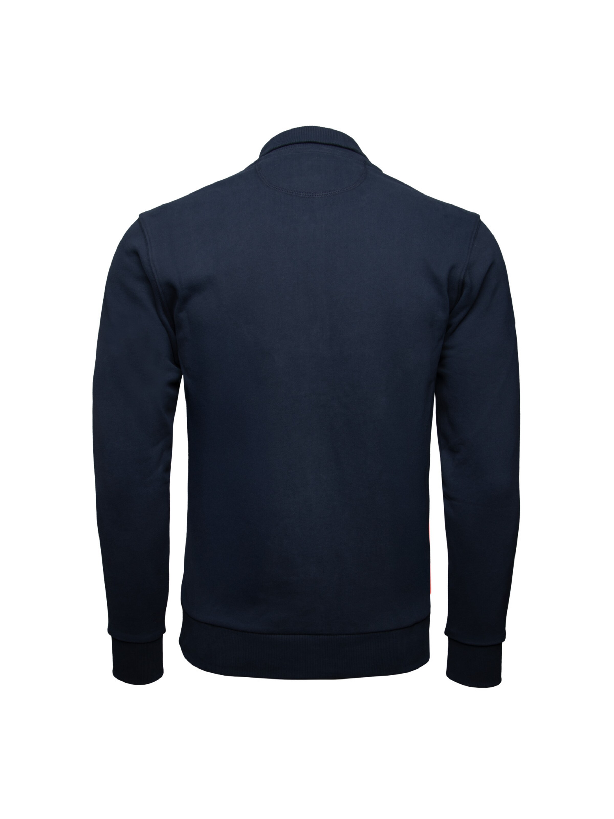 La Martina Sweatjacke 'MAF004' in Blau