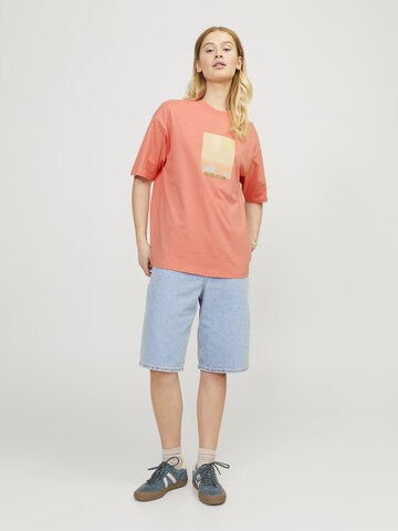 JJXX T-Shirt 'Paige' in Orange