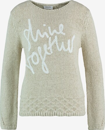 GERRY WEBER Sweater in Beige: front