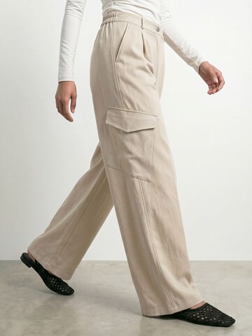 HYPEDROP Regular Cargobroek 'HDIsabella' in Beige