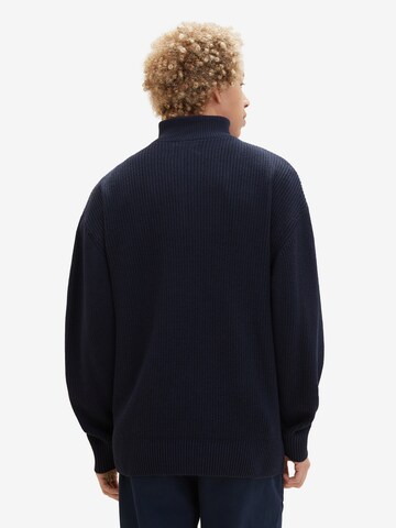 TOM TAILOR DENIM Pullover in Blau