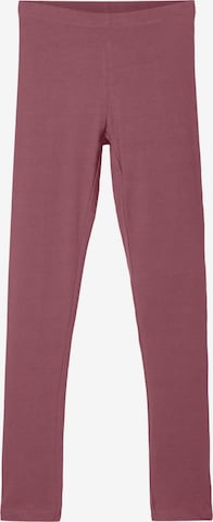 NAME IT Skinny Leggingsit 'Vivian' värissä vaaleanpunainen: edessä