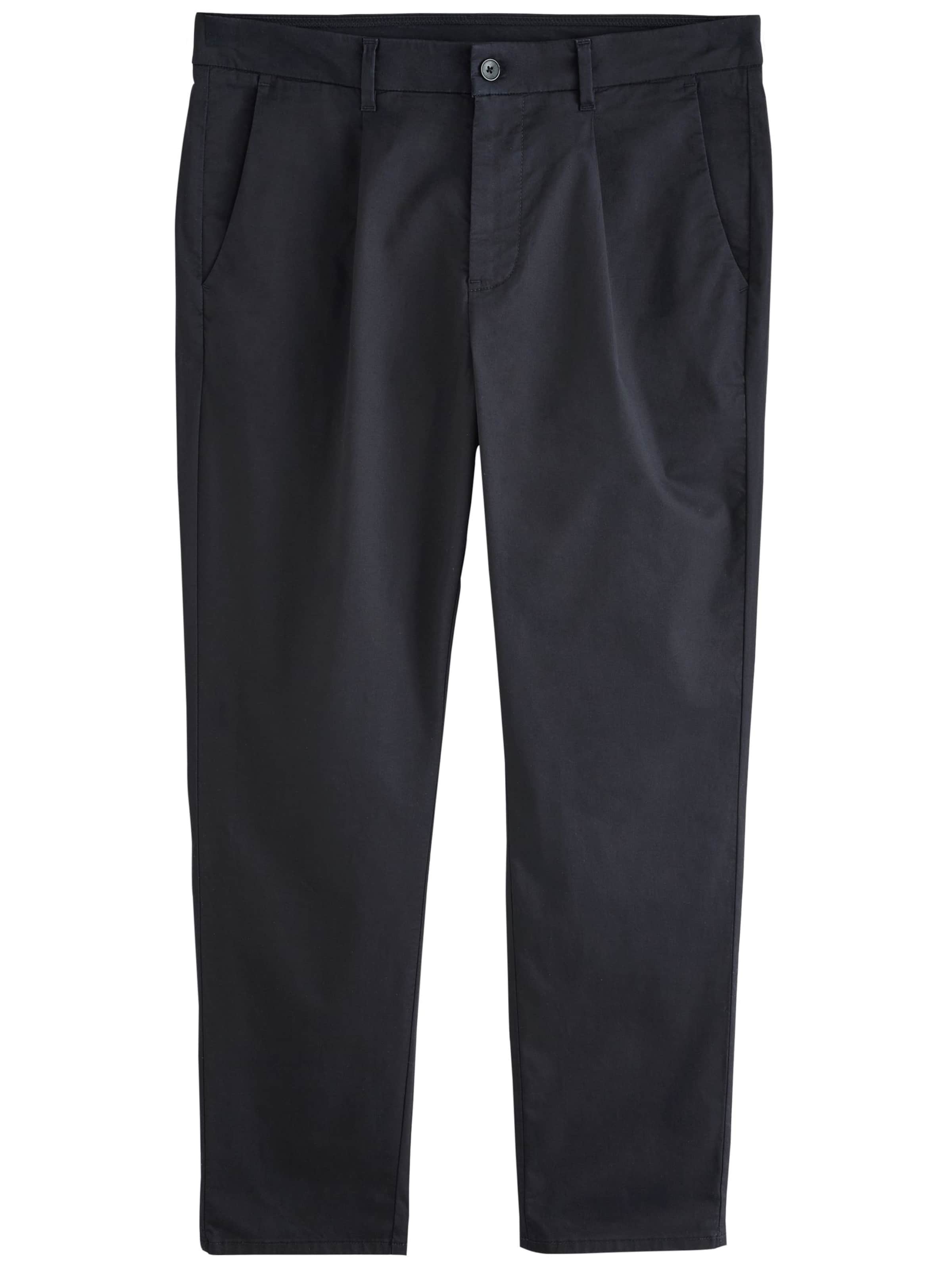 Next Szabványos Élére vasalt nadrágok - kék: elől