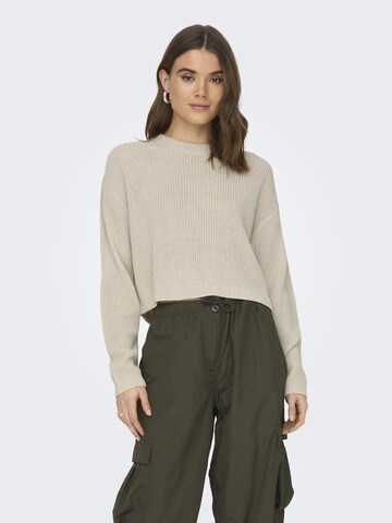 ONLY Pullover 'MALAVI' in Beige: predná strana