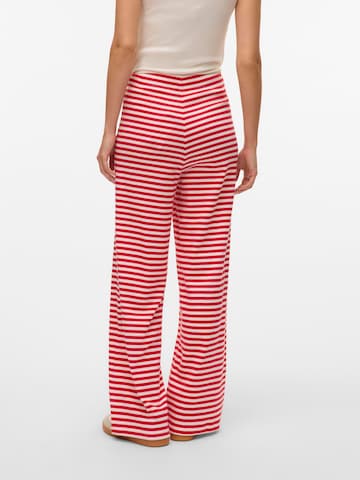 VERO MODA Wide Leg Bukser 'VMStella' i rød