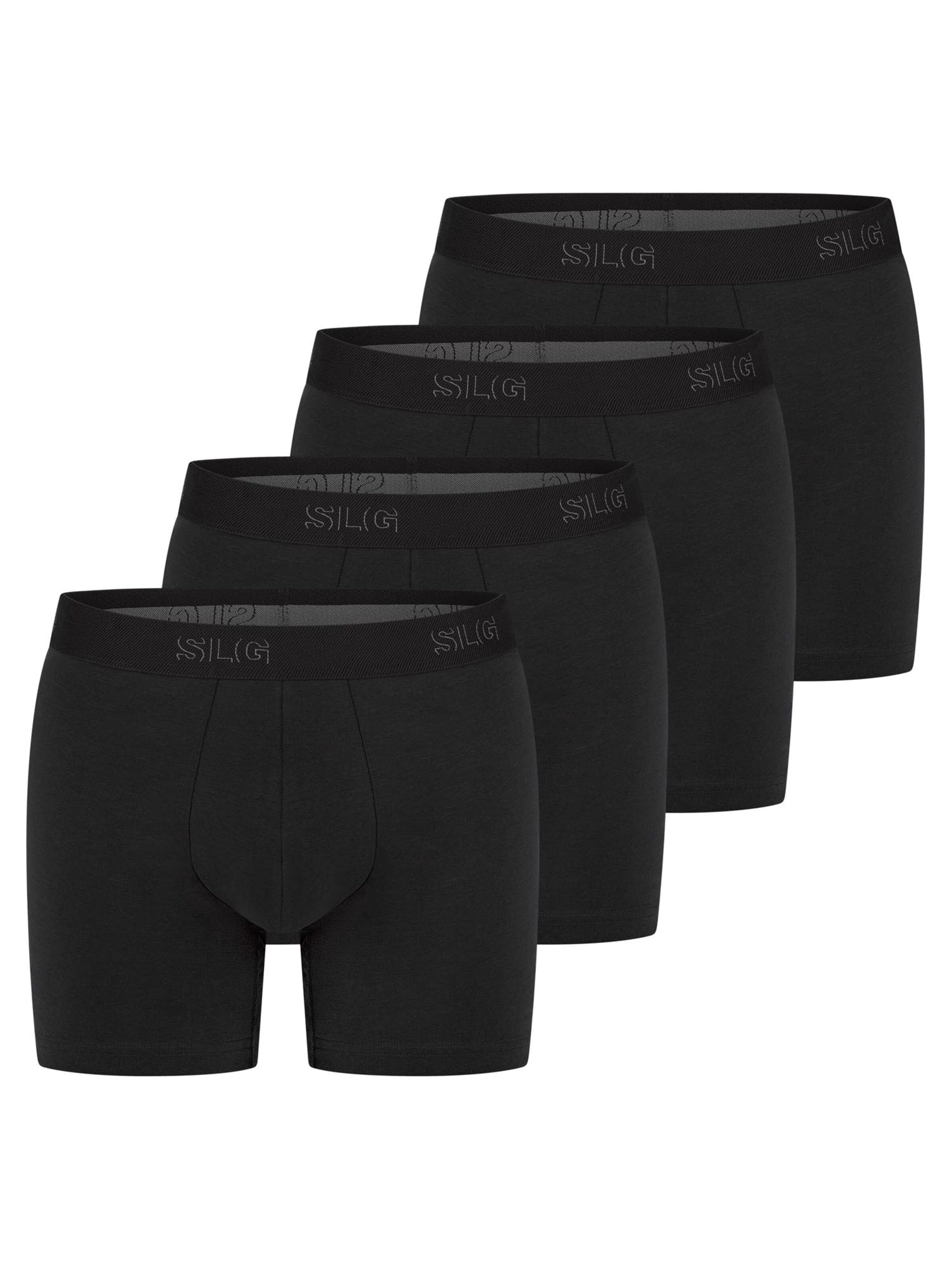 SLOGGI Boxershorts 'SLG Base'‌‌‌‌‌‌‌‌‌ in Schwarz: Vorderseite
