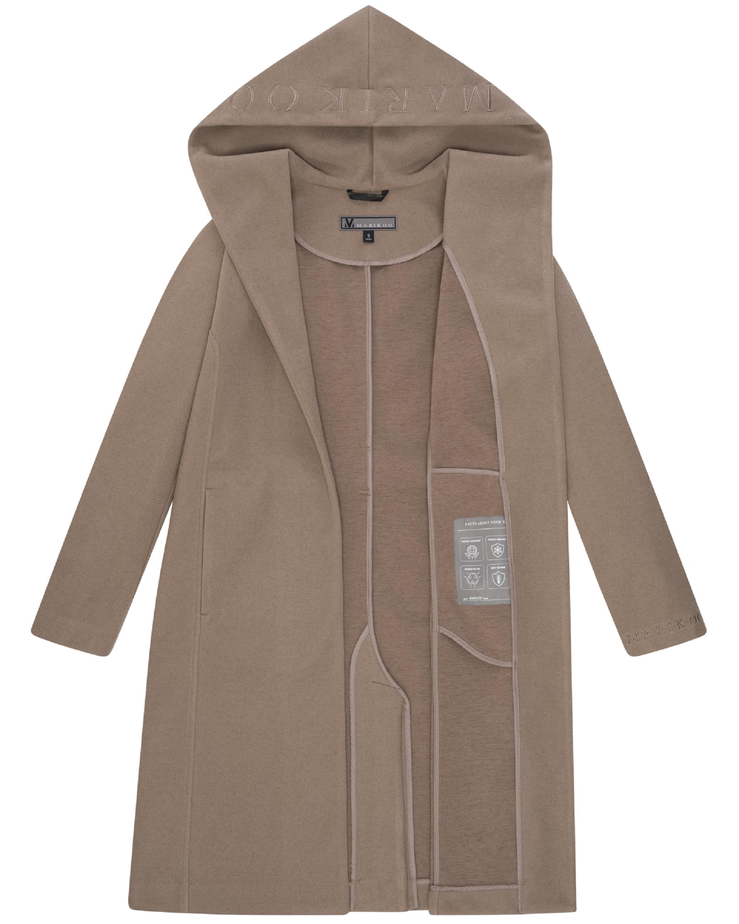 MARIKOO Between-seasons coat 'Kailii' in Beige