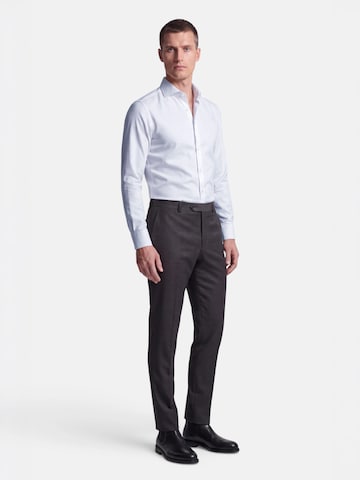 Vercate Slim fit Zakelijk overhemd 'Twill' in Wit