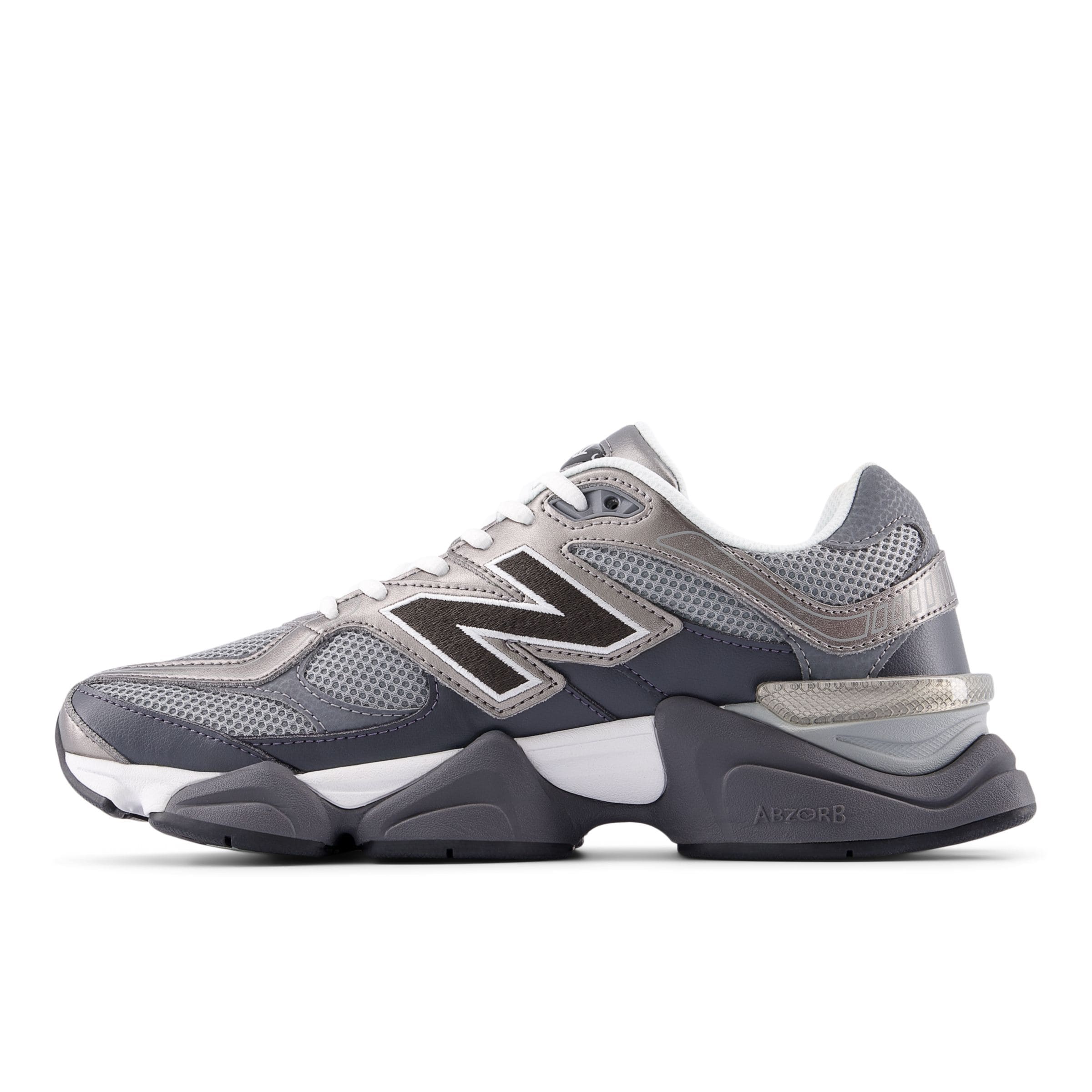 Baskets basses '9060' new balance en gris : devant