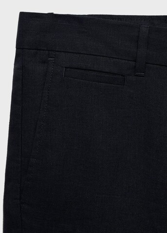 MANGO MAN Slim fit Chino Pants 'Carp' in Blue