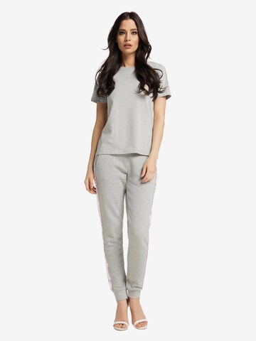 Effilé Pantalon Carlo Colucci en gris