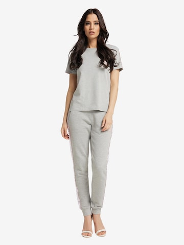 Carlo Colucci Tapered Pants in Grey