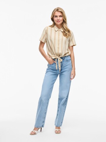 VILA Bluse i beige