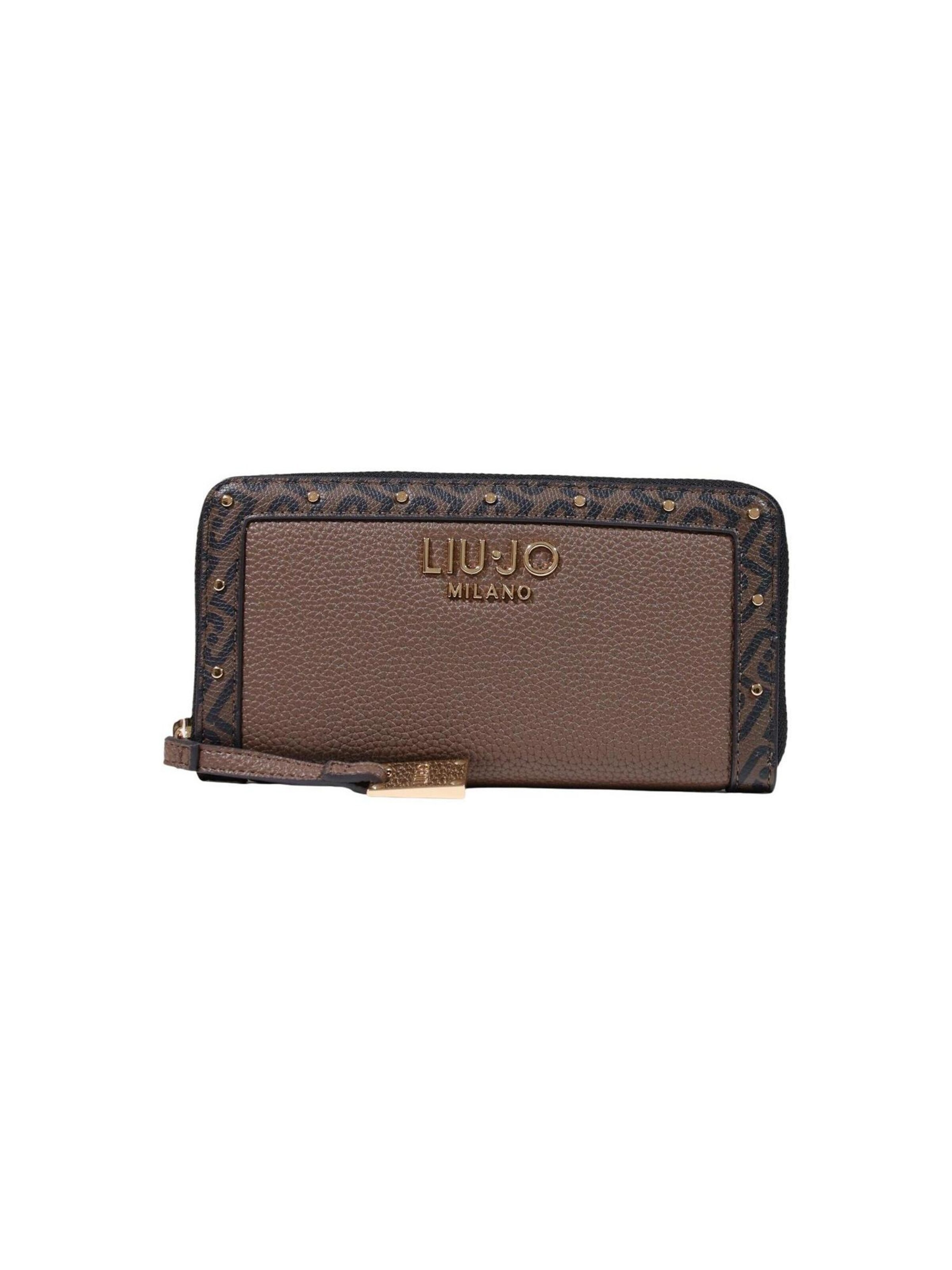 Portamonete di Liu Jo in beige: frontale