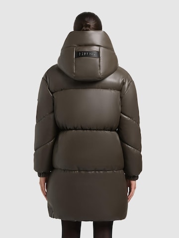 khujo Wintermantel 'Lorsa' in Braun