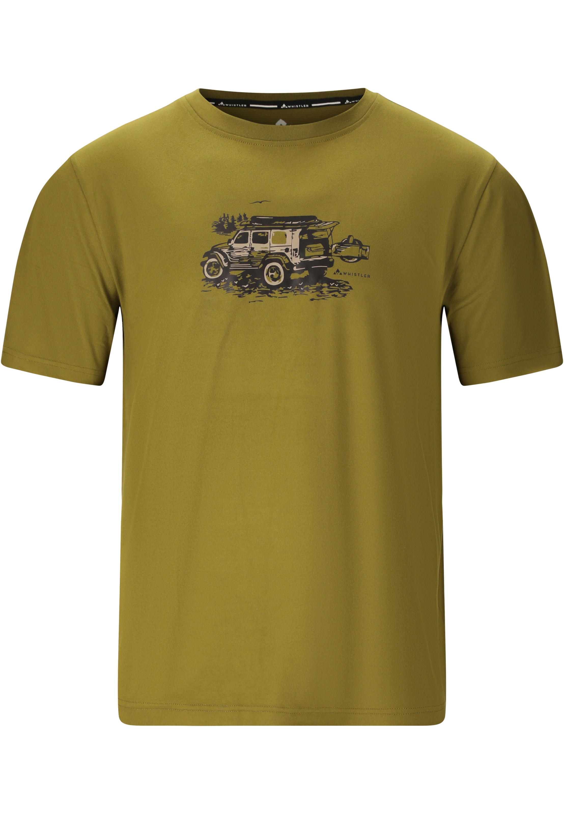 Whistler Functioneel shirt 'Tulon' in Groen: voorkant