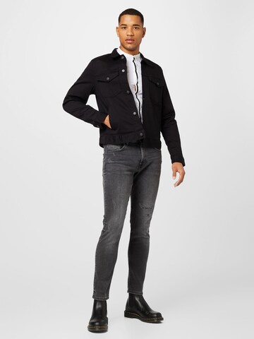 melns TOMMY HILFIGER Starpsezonu jaka
