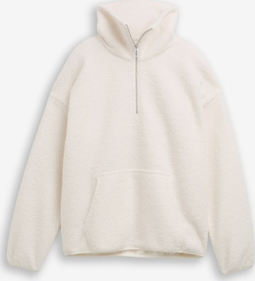 TOM TAILOR DENIMPulover - bijela boja: prednji dio