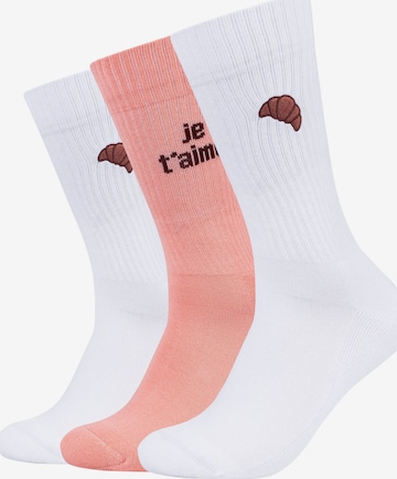 s.Oliver Socken in Orange: Vorderseite