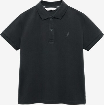 T-Shirt 'JAVIER' MANGO KIDS en noir : devant