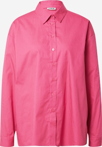 Noisy may Blouse in Pink: front