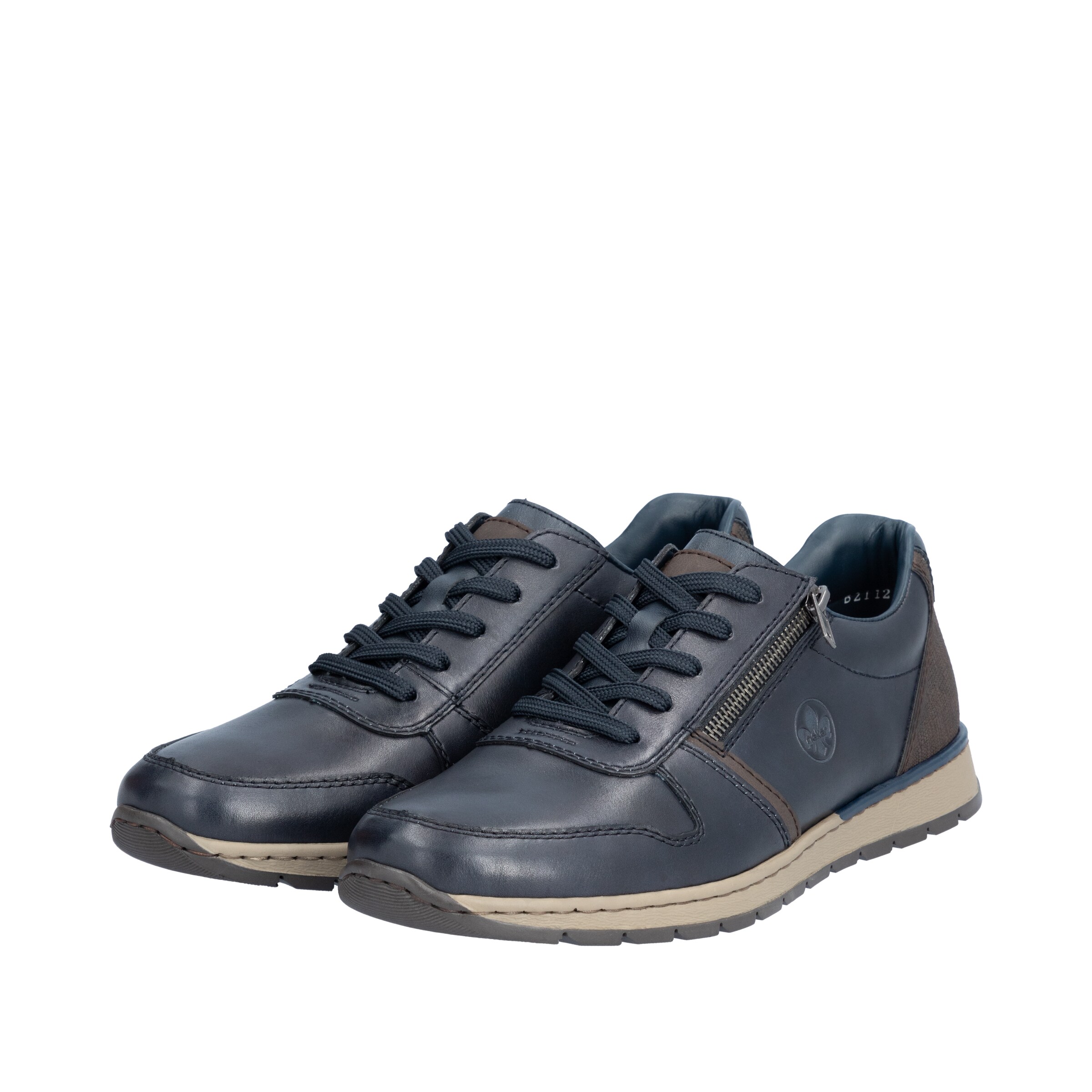 Baskets basses Rieker en bleu