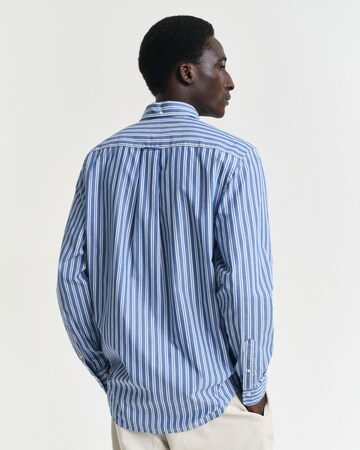 GANT Regular fit Overhemd in Blauw
