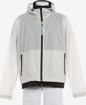 Karl Lagerfeld Sommerjacke L in Schwarz: Vorderseite