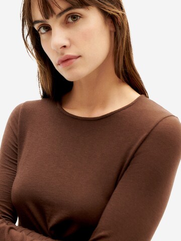 T-shirt 'BRISA' Thinking MU en marron