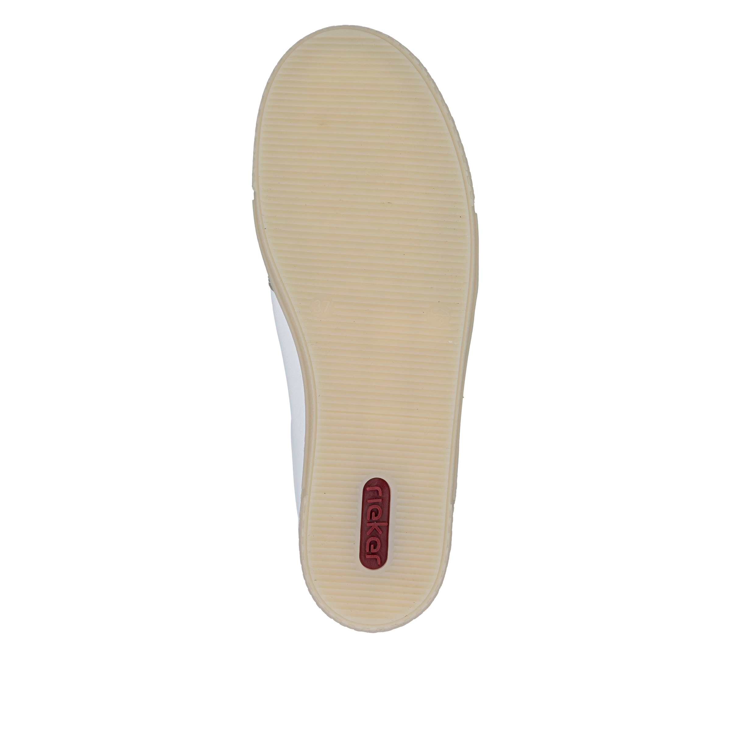 Baskets basses Rieker en blanc