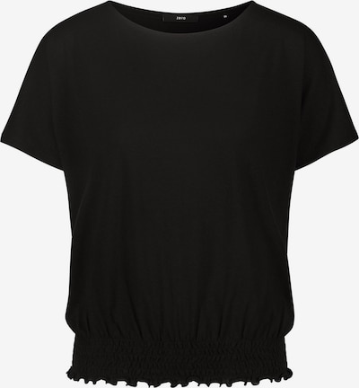 zero T-shirt en noir, Vue avec produit
