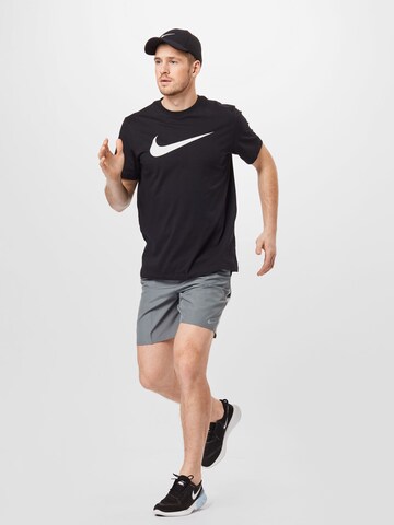 NIKE Normální Sportovní kalhoty – šedá