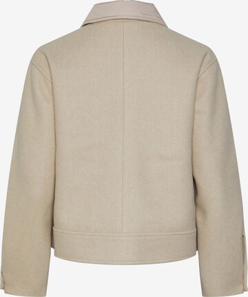 PIECES Between-Season Jacket 'JINNA' in Beige