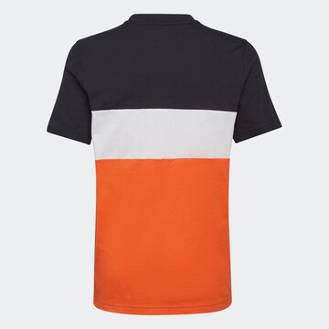 T-Shirt fonctionnel 'Colorblock' ADIDAS SPORTSWEAR en noir