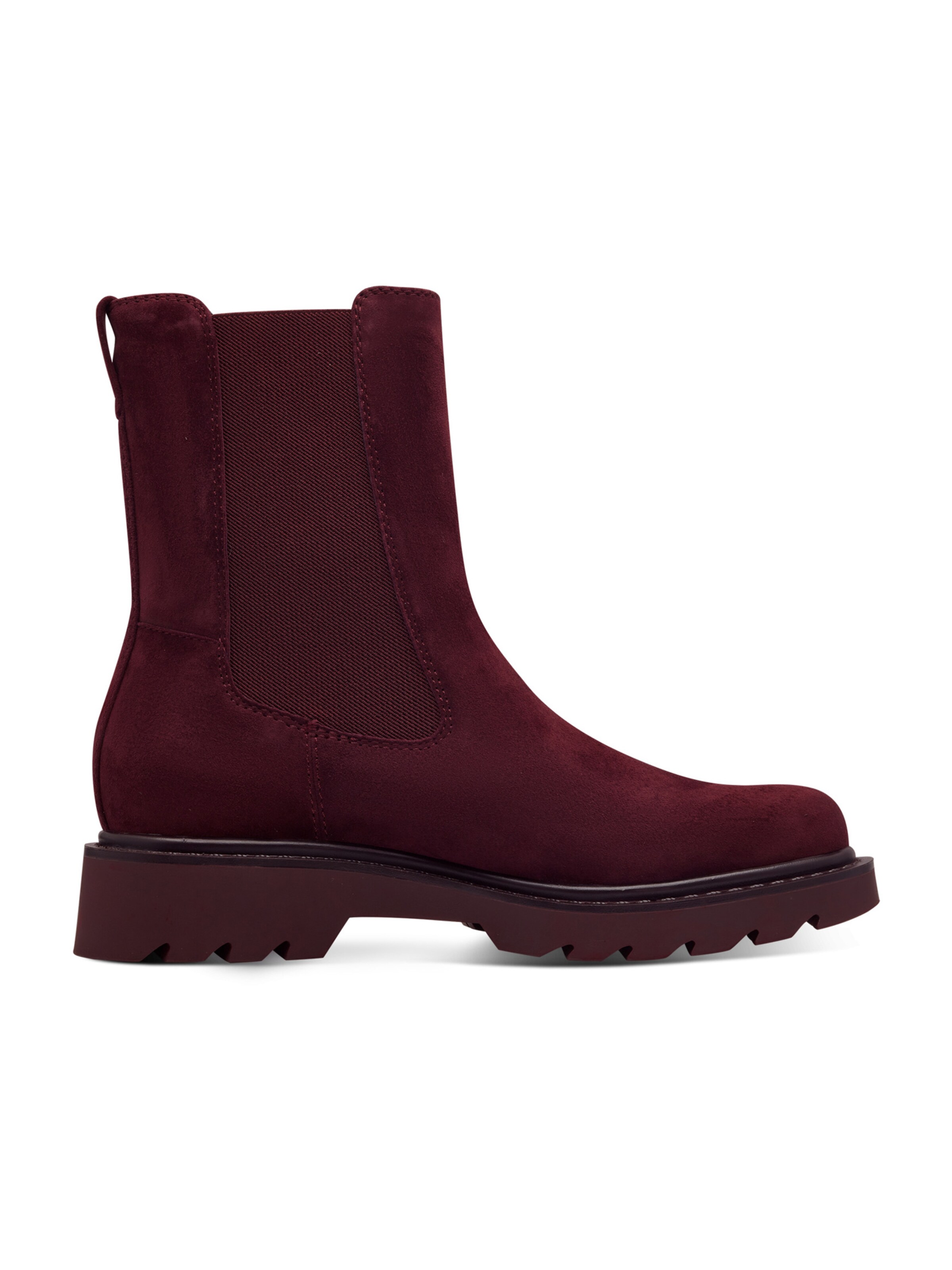 Tamaris Chelsea boots in Red