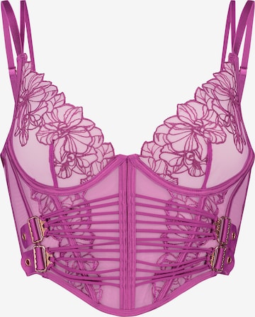 Hunkemöller Bra 'Constance' in Purple: front