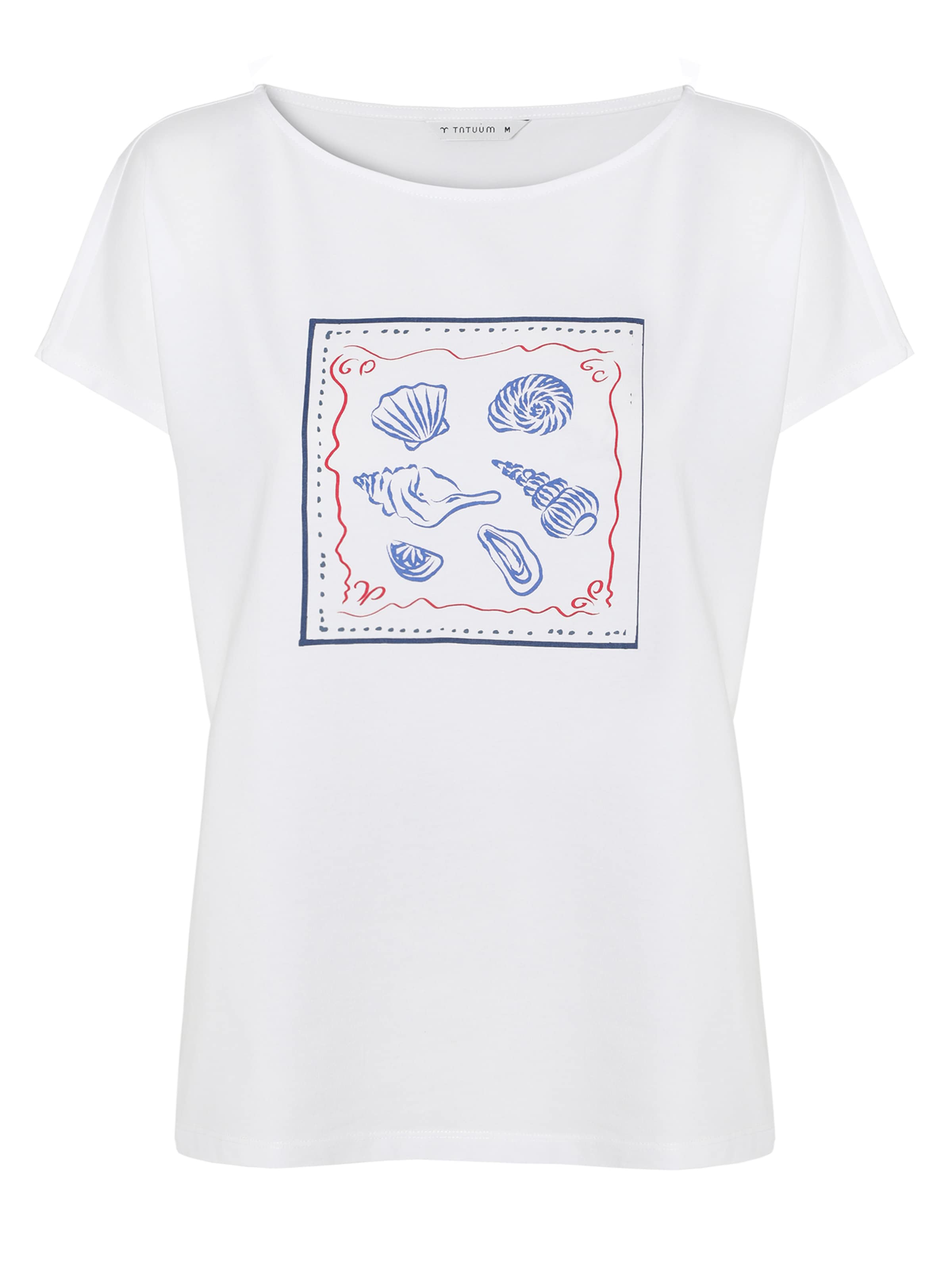 TATUUM Shirt in Wit: voorkant