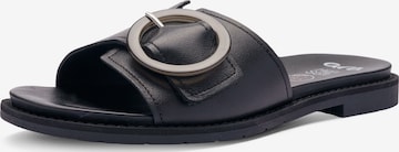 Zoccoletto di ARA in nero: frontale