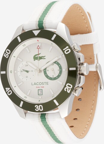 LACOSTE Analogové hodinky 'TORONGA' – bílá: přední strana