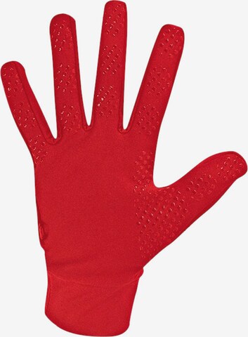 JAKO Athletic Gloves in Red